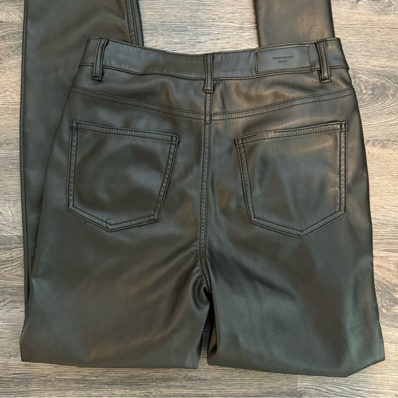 Vero Moda Brenda High-rise Straight Faux Leather Pant - Picture 7 of 8